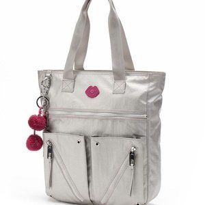 Juicy Couture Kohl’s Metallic silver tote